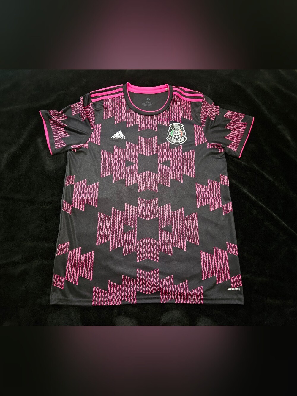 Mens XL Adidas Mexico National Team #30 Soccer Jersey